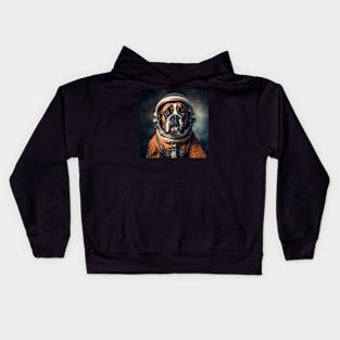 Astro Dog - Boxer Kids Hoodie